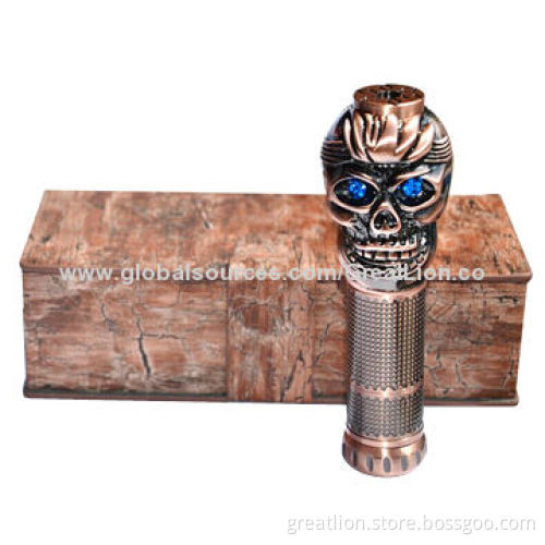 Newest design full mechanical mod skull mod made in China